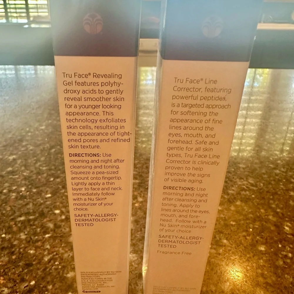 Nuskin Tru Face Line Corrector and Revealing Gel Bundle New in Box Sealed - Picture 2 of 5